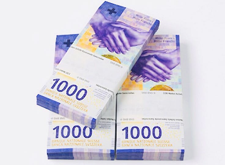 List of companies that sell real and fake chf in switzerland